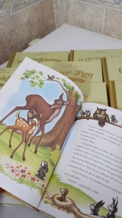 Coleção de 10 livros histórias da Disney