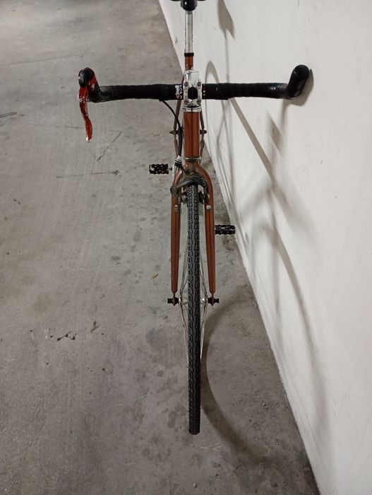 Bicicleta single speed contra pedal