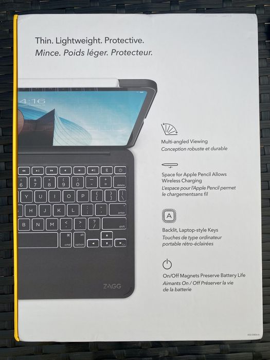 Teclado Ipad Pro 11’’ (2018) e Pro 10’9 (2020) - Wireless folio ZAGG63824717379971124