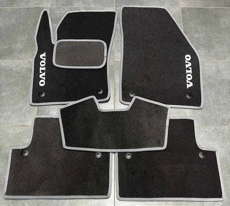 Ворсові коврики для Вольво\VOLVO V50\ XC70\ XC90\ XC60\ поліки