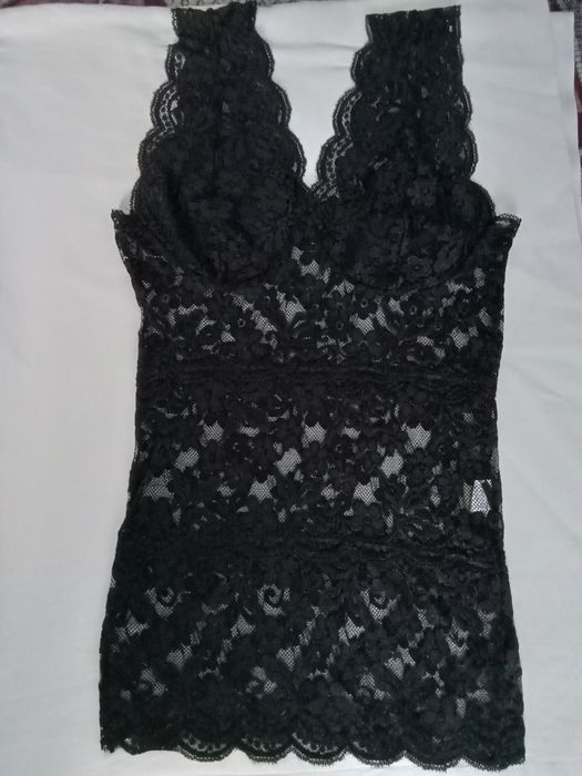 Еротичний топ майка мережево (кружево) р.М-L (80А)