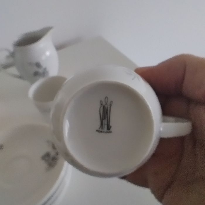 Conjunto de café, porcelana Spal