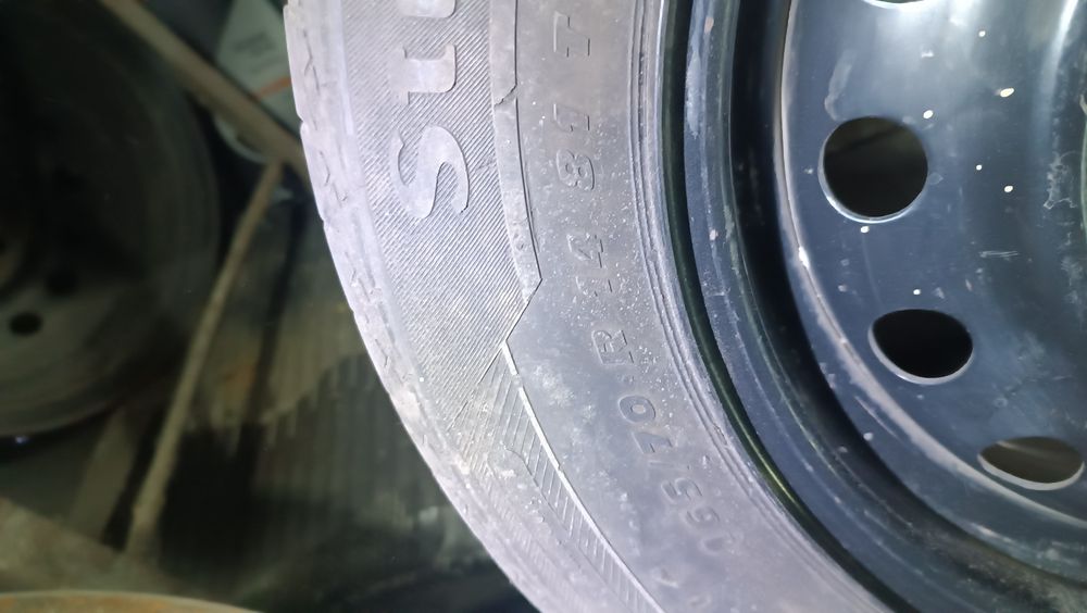 Колесо на запаску