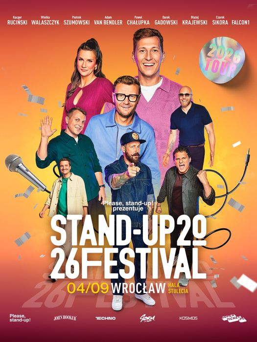 2 x bilety na Wrocław Stand-Up Festival 2026 w dniu 04.09.2026.