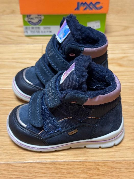 Buty dziewczęce zimowe, wodoodporne, ocieplane IMAC rozmiar 21