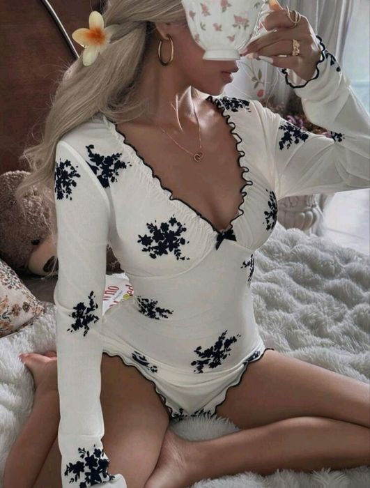 Piżamka kombinezon do spania S