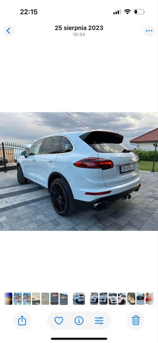 Porsche cayenne 3.6 benzyna