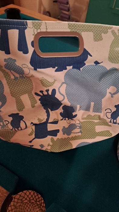 Pojemniki materiałowe na zabawki 2szt.