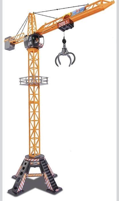 Mega dźwig:120 cm bob budowniczy zabawka OKAZJA