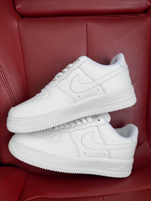 (БЕЗ ПЕРЕДОПЛАТИ) Nike Air Force 1 Low Classic Premium White найк аір