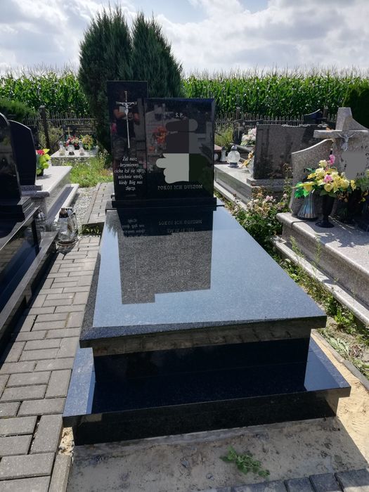 Nagrobki granitowe, kamieniarstwo