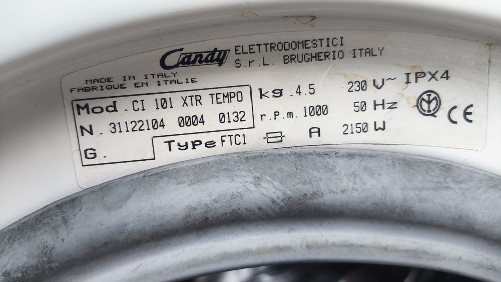 Części do pralki candy
