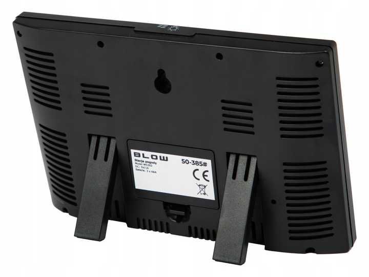 STACJA Pogodowa WiFi meteo termometr higrometr zegar alarm czujnik