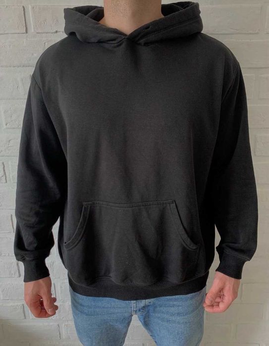 Худи H&M черная кофта с капюшоном (HM)