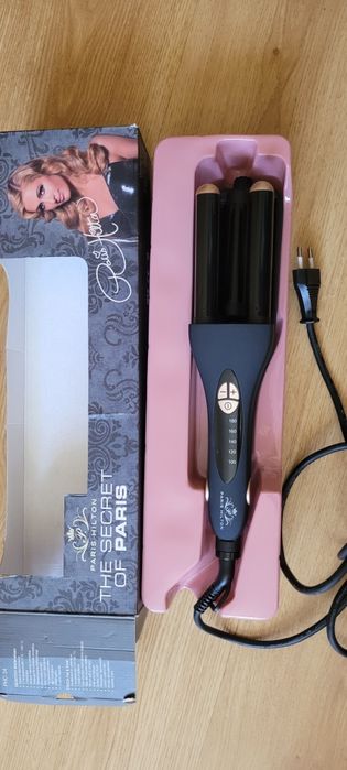 Потрійна плойка, щипці для завивання Paris Hilton PHC 34