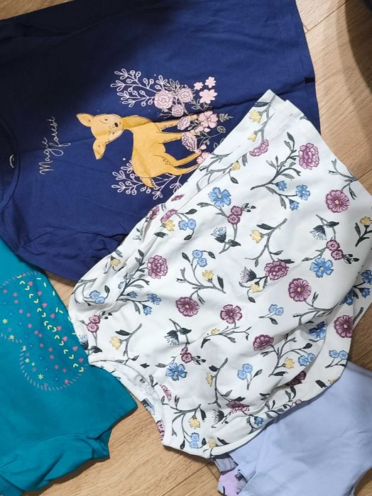 Zestaw ubrań dla dziewczynki 122 H&M
