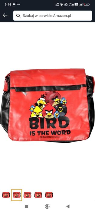 Torba Angry Birds nowa