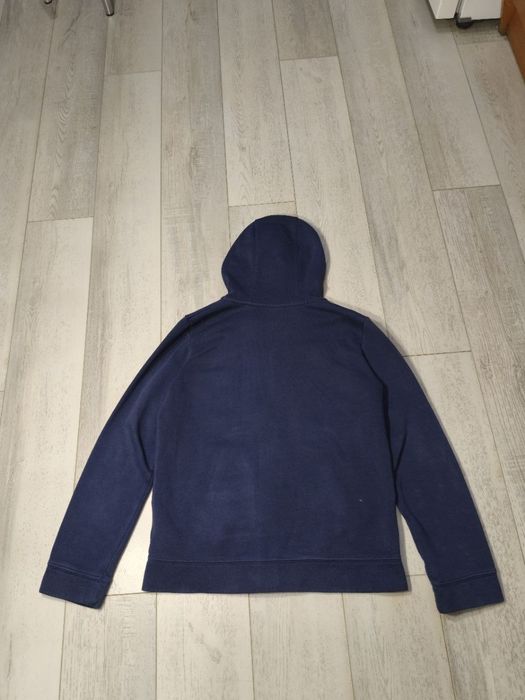Nike оригинал — синяя кофта с капюшоном, на молнии