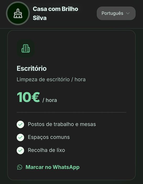 Prestação de serviços
