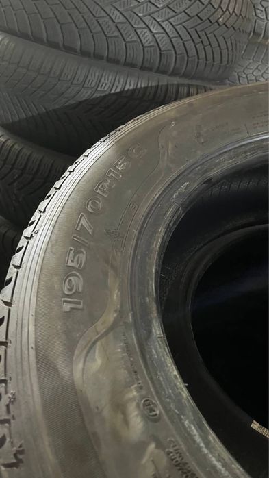 Пара зимової гуми 195/70/15c Sava