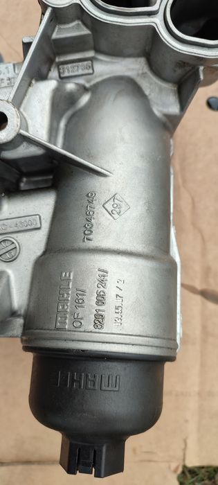 Теплообмінник корпус масляного фільтра Рено мастер 3 Опель Мовано 2.3