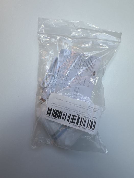 Słuchawki bezprzewodowe białe jak AirPods 3 ANC (4 PRO ANC) z kablem