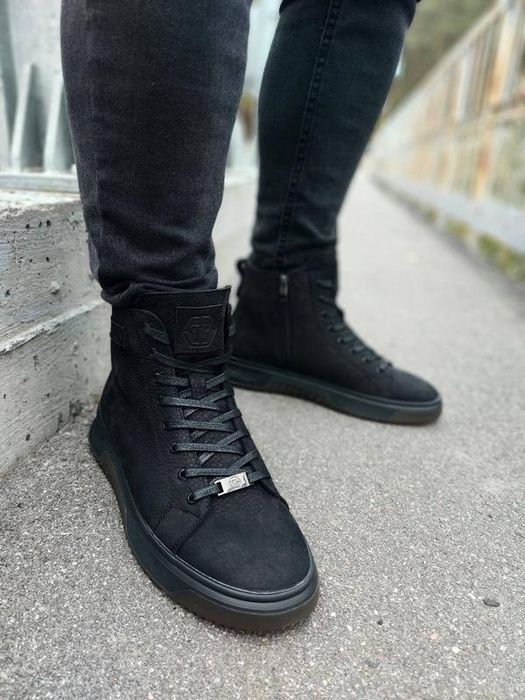 Зимние ботинки -20° мех Philipp Plein