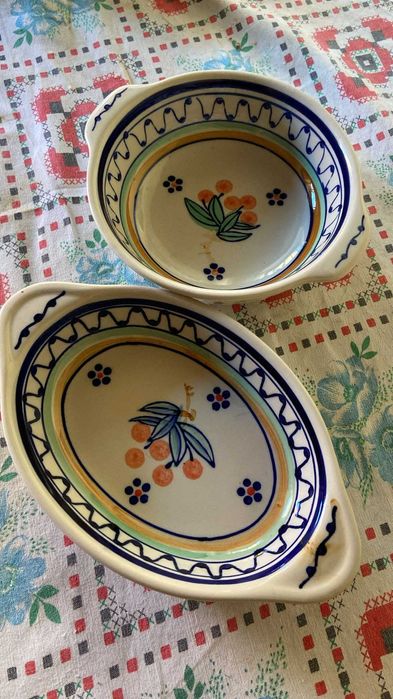 duas peças de decoração