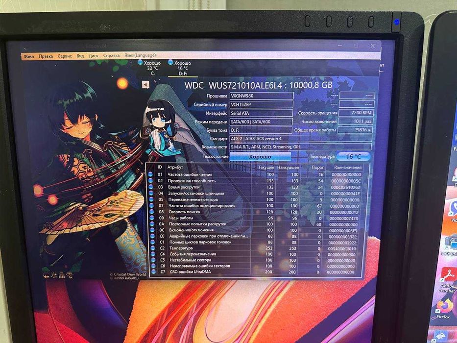 професійний сервер Asus WS C246 Pro + 10TB  + SSD NVMe + 2 монітори 24