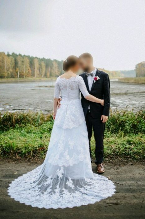 Suknia ślubna biała roz. 36/38 model Joni/Amy Love Bridal