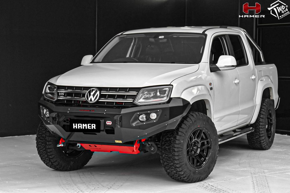Zderzak przedni stalowy Offroad HAMER King Volkswagen Amarok 2010-2021