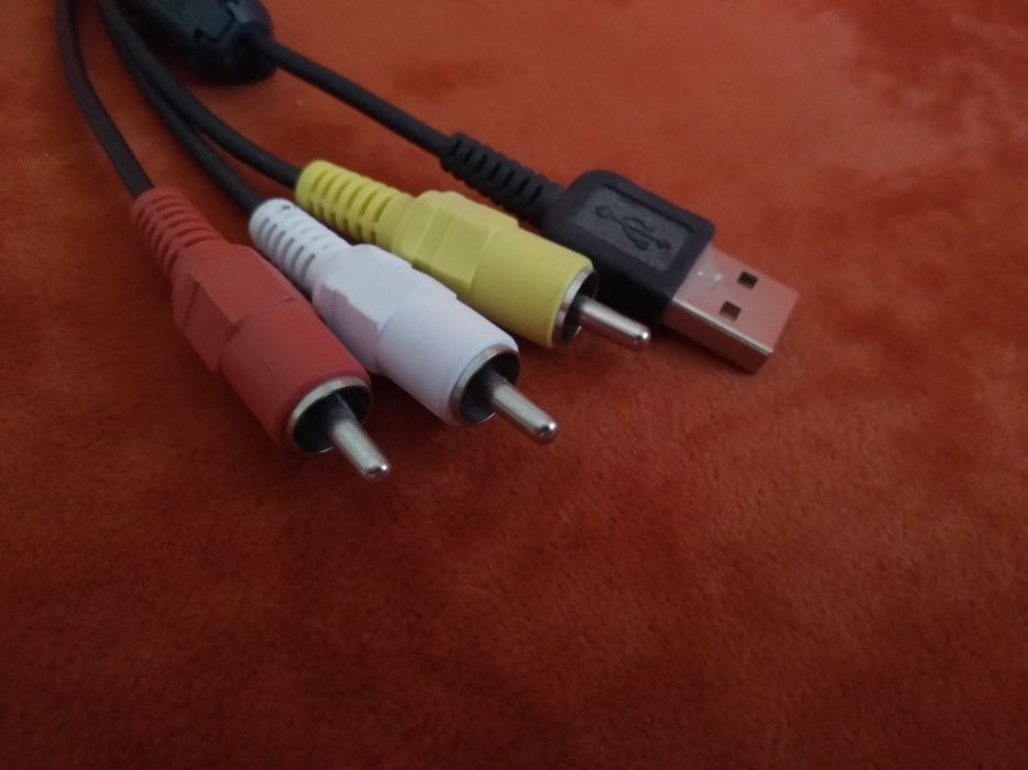 Cabo ligação a TV câmera SONY Cybershot