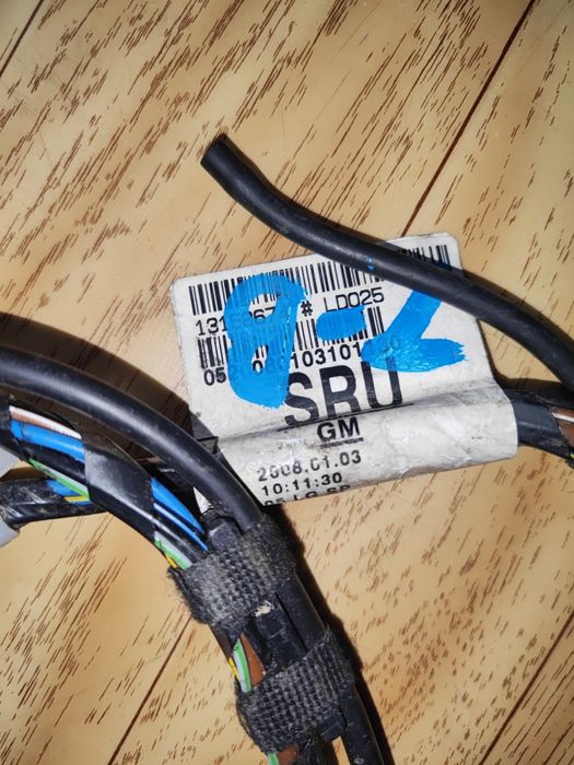 Wiązka klapy tył Opel Zafira b