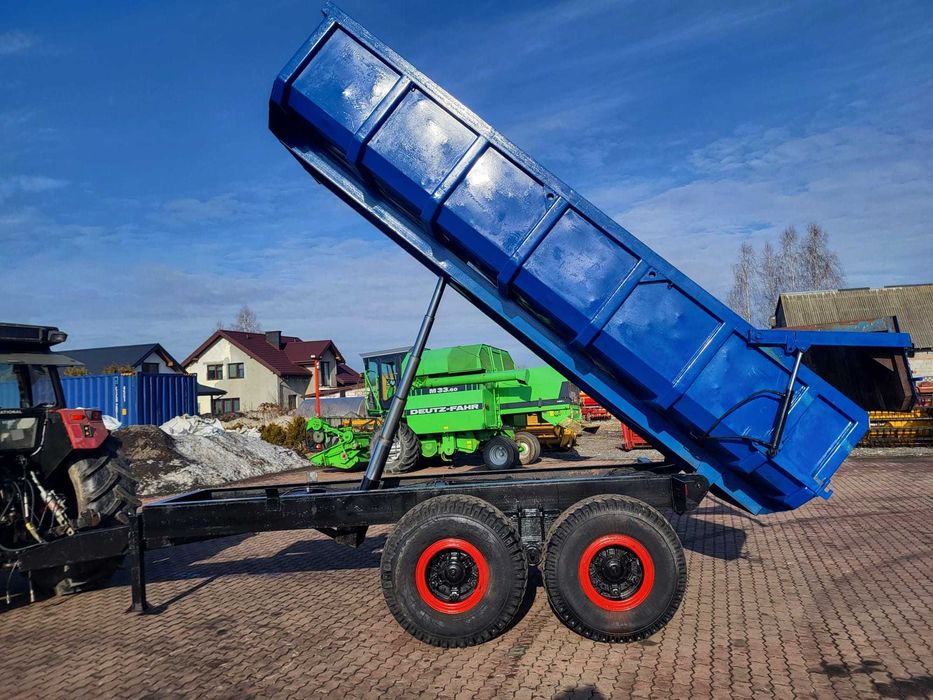 Przyczepa rolnicza wywrotka 12t Tandem.