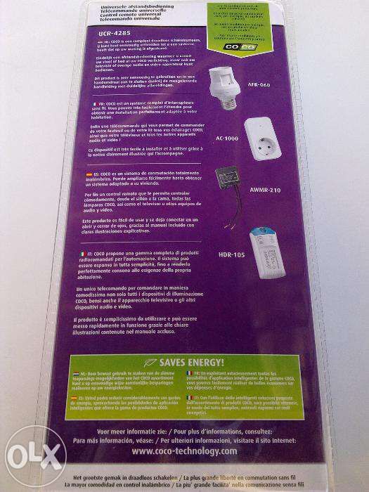 Comando Universal + controlo remoto electrodomésticos e lâmpadas430804193268869121