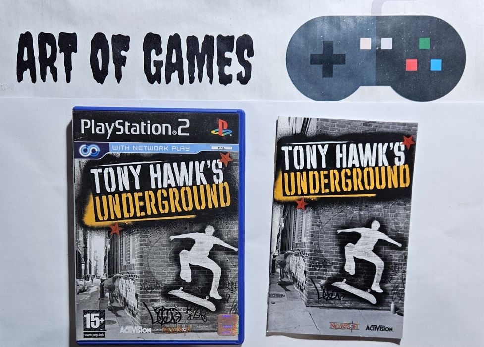 Tony Hawk's Underground Ps2 Playstation 2 Tony Hawk Hawks