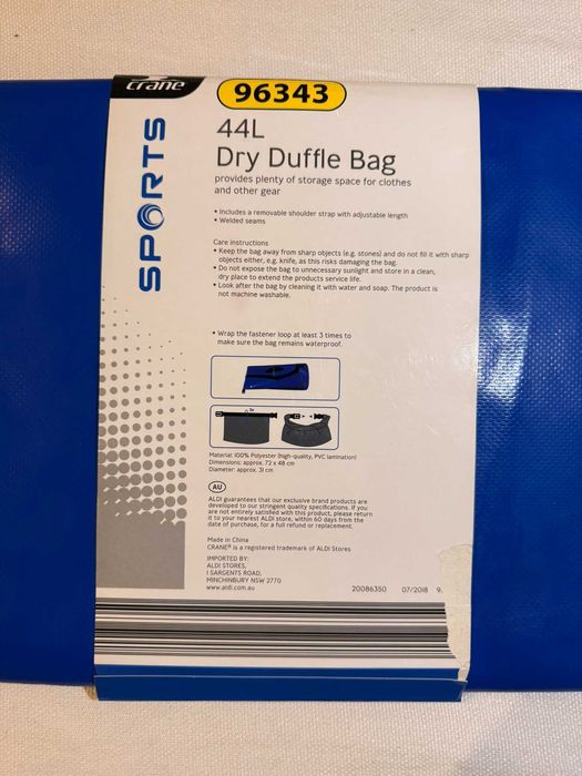 Saco impermeável 44L