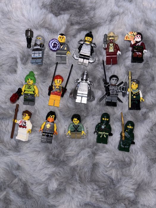 Minifiguras lego Ninjago