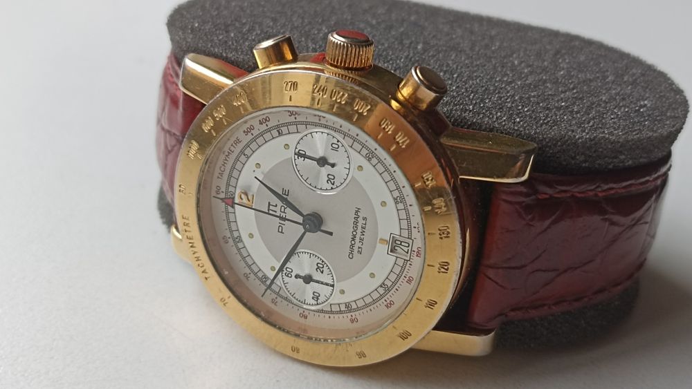 Годинник часы хронограф 3133 Pierce Tachymetre