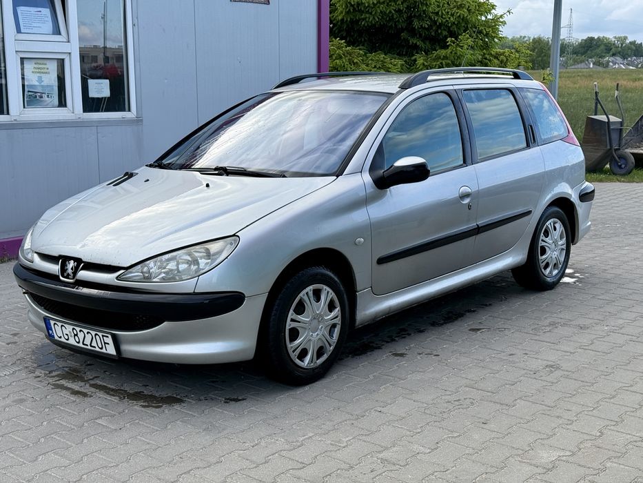 Peugeot 206SW 1.4 benzyna. 2003r. Klima.