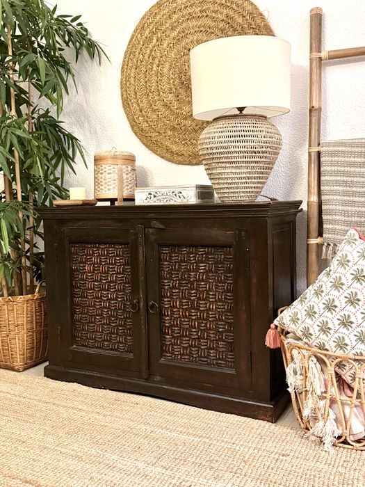 aparador, louceiro, movel, armario, oriental, indiano, rústico