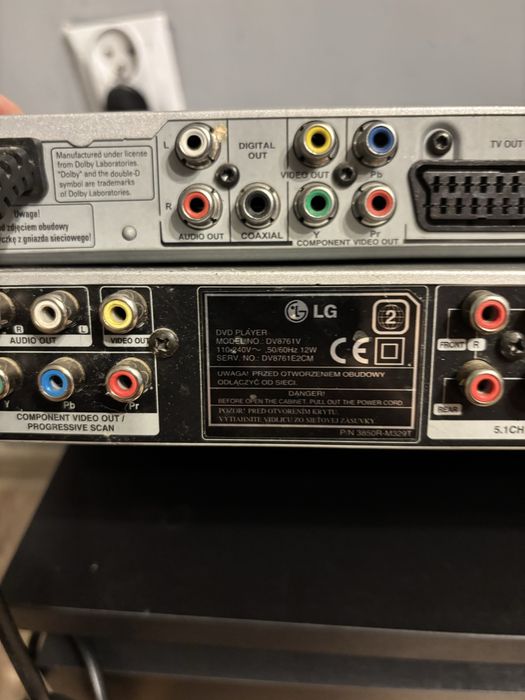 Dvd OlgDV8761V oraz PhilipsDVP 30 40 pilot brak