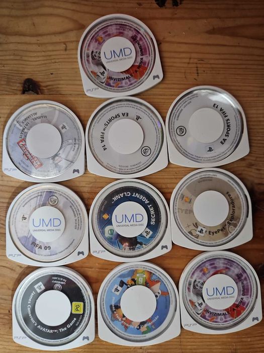 Lote PSP Completo – 19 Jogos Originais + Cartão Invizimals