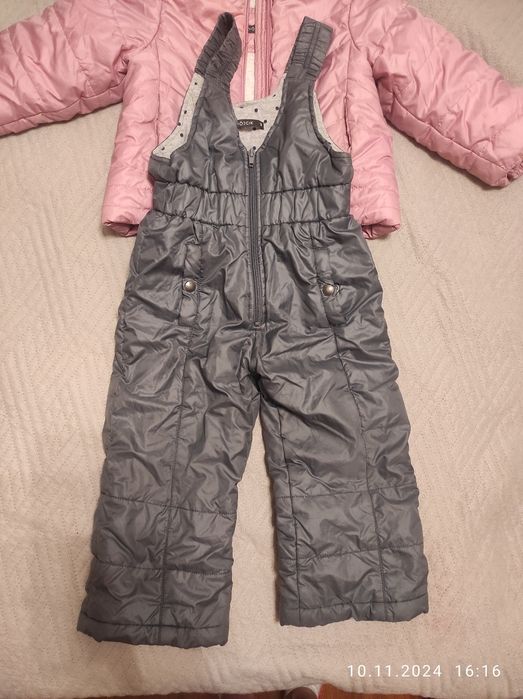 Зимовий комплект комбінезон Wojcik ізософт детский зимний комбинезон