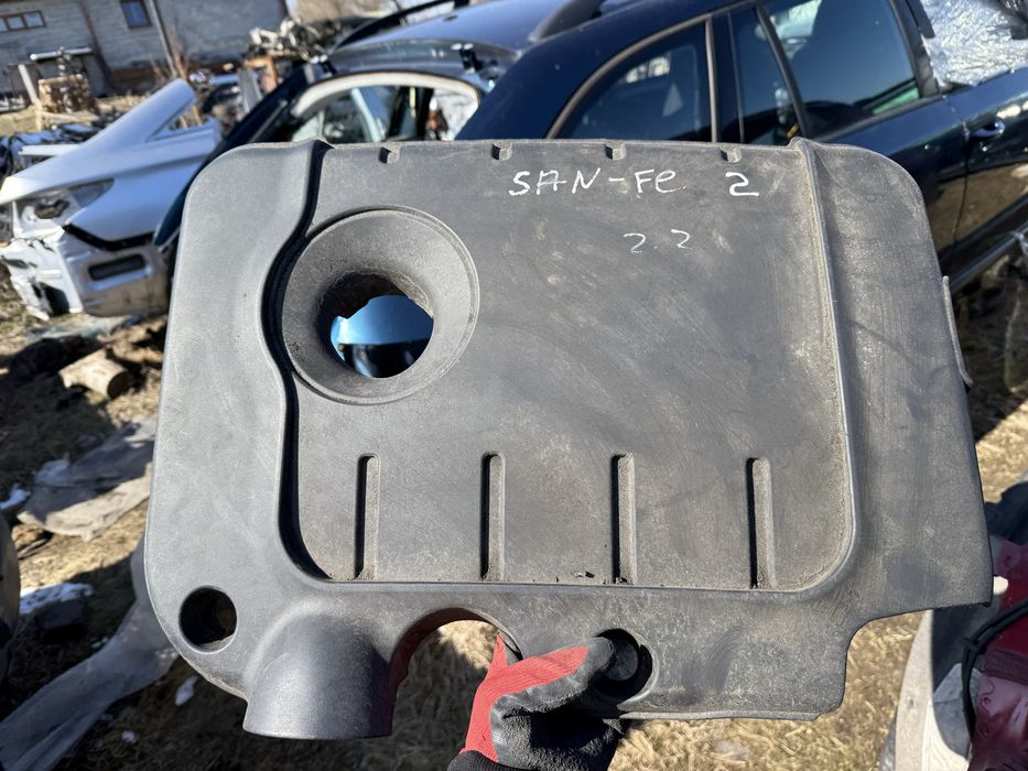 Декоративна кришка накладка двигуна Hyundai Santa Fe 2.2d 06-12