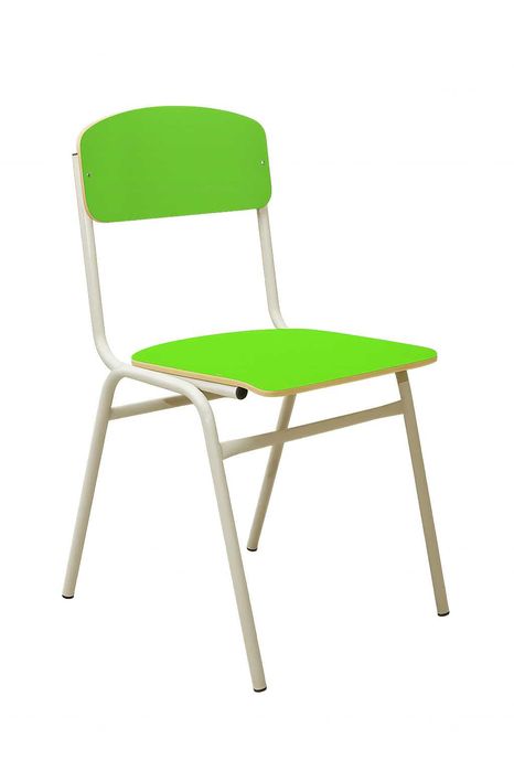 Стілець ISO №6, з покриттям фанери пластиком HPL