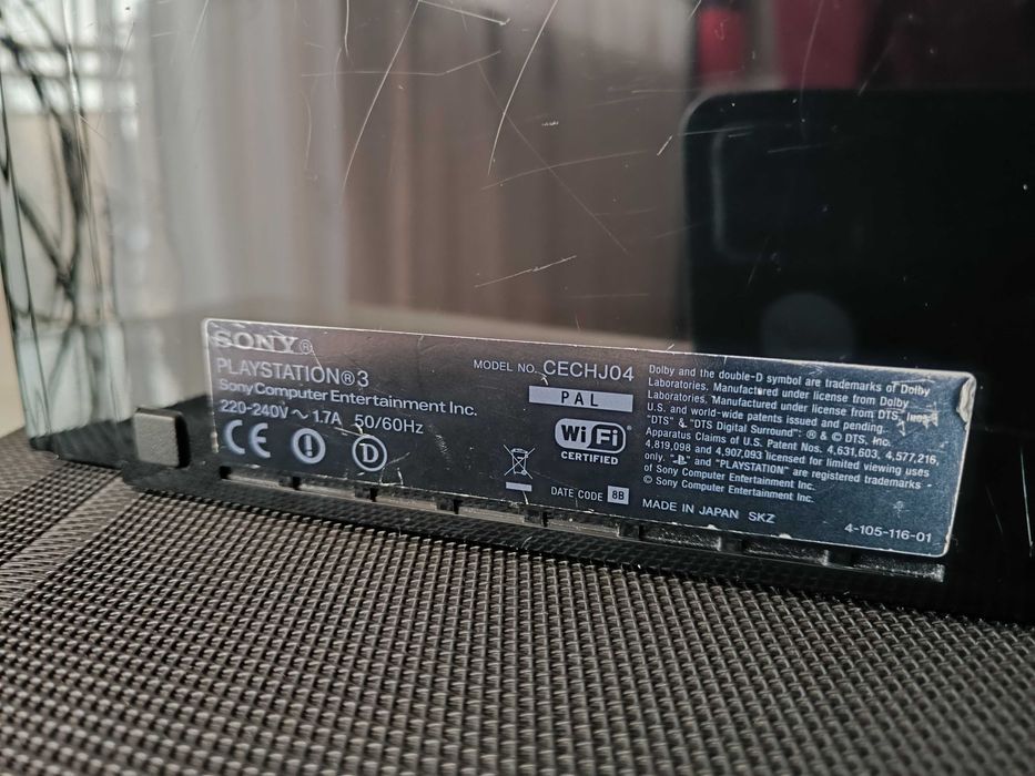 Sony PlayStation 3, PS3, CECHJ04, 40GB, 2 gry