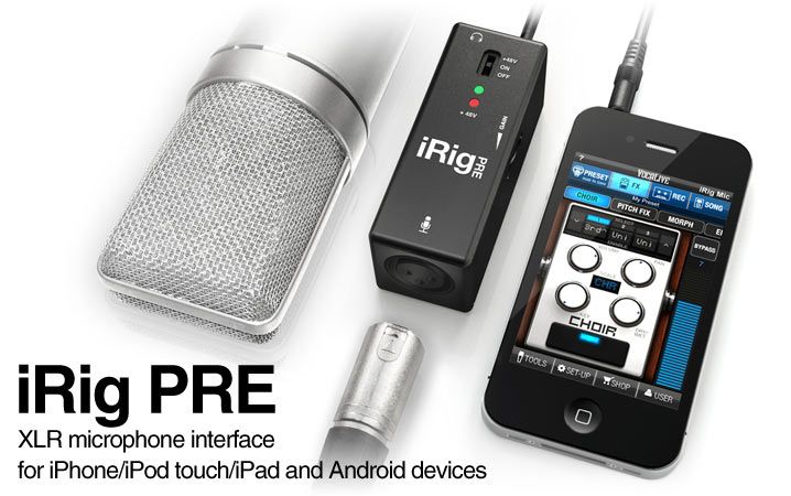 IK Multimedia - Interface iRig PRE (NOVO E SELADO)