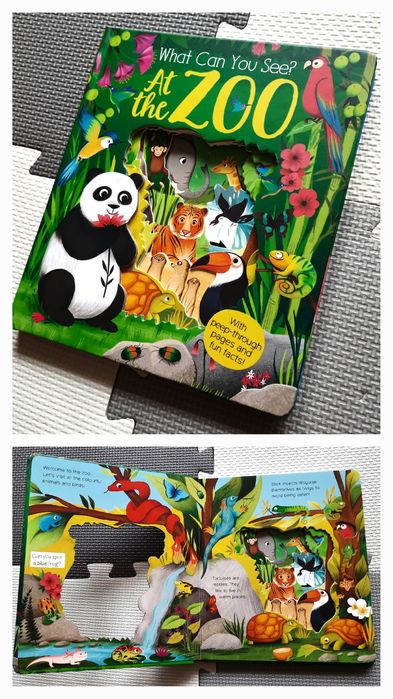 Zestaw What Can You See? 3 książki sensoryczne po angielsku