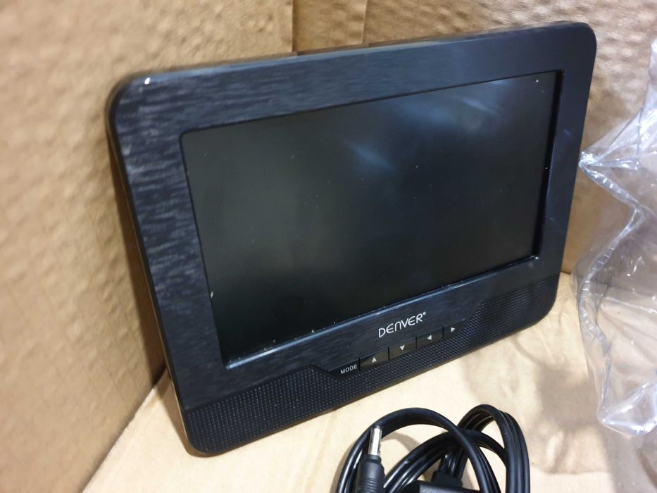 Leitor DVD portátil DENVER ecrãs 7"